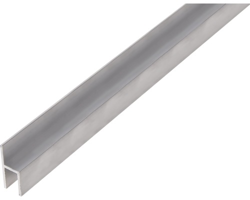 Stuhlprofil Alu silber eloxiert 26x11x1,5x8 mm, 1 m