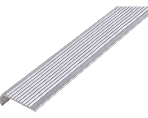 Treppenkantenprofil Alu natur 25x6x2 mm, 1 m