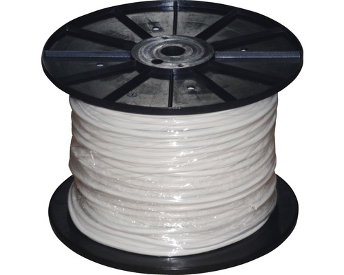 Rolle mit weissem Elektrokabel