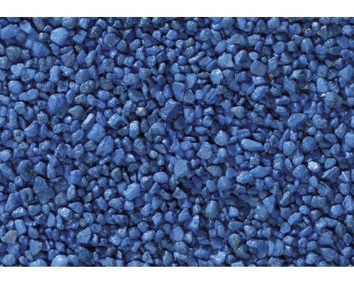 Gravier coloré 25 kg bleu gentiane