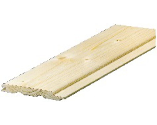 Planche profilée en bois pour le revêtement des murs et des plafonds