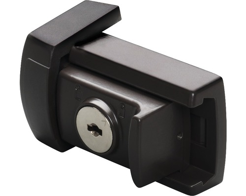 Dispositif de sécurité des fenêtres Burg Wächter WinSafe WZ 60 marron Serrure de poignée de fenêtre en métal pour plus de sécurité