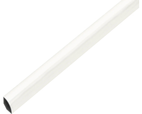 Profilé quart de cercle PVC blanc 15x1,2 mm, 1 m