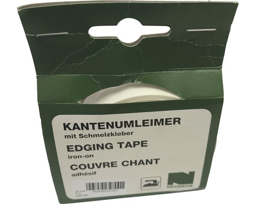 Bande de chant thermocollante dans son emballage