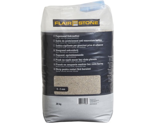 Sable de jointoiement FLAIRSTONE gris basalte 20 kg