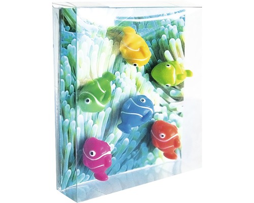 Aimant d''aquarium décoratif avec motifs de poissons