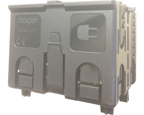 Boîtier encastré Hager pour installation électrique