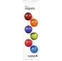 Dekomagnete Kugel Bolla 6er-Set bunt