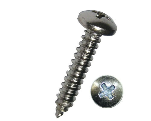 Vis à tôle cruciformes 3,5x13 mm acier inoxydable A2, DIN 7981, 100 unités-0