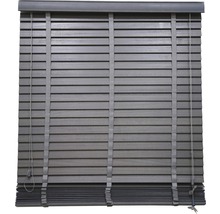 Store en bois gris foncé 100x175 cm