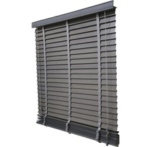 Store en bois gris foncé 100x175 cm