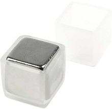 Aimants décoratifs Magic Cube set de 4 argent-thumb-1