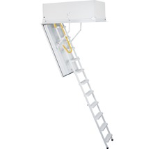 Escalier escamotable Pertura Hero 120 x 70 cm acier Ignifugeant Isolant-thumb-0