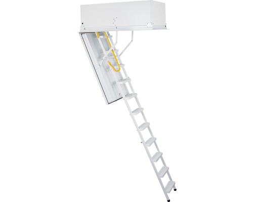 Escalier escamotable Pertura Hero 130 x 70 cm acier ignifugeant isolant