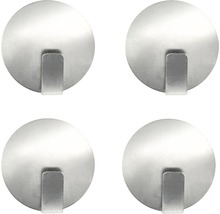 Magnethaken Solid 4er-Set silber Ø 35 mm
