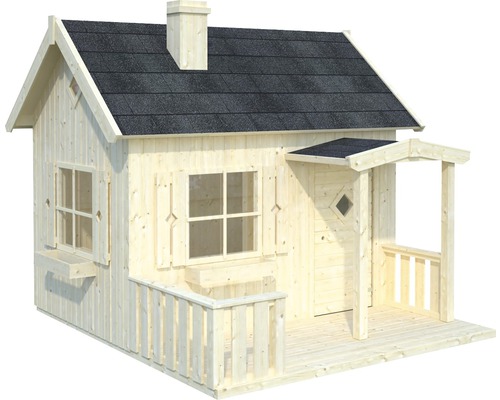 Cabane de jeux Palmako Otto en bois, naturel Cabane de jeux Palmako Otto en bois, naturel