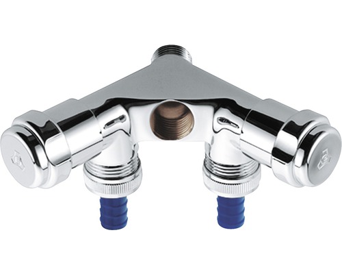 Double valve de raccorement WAS GROHE 1/2" 41020000 Double valve de raccorement WAS GROHE 1/2" 41020000