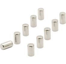 Dekomagnete Magnum 10er-Set silbern