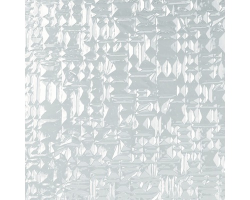 Plaque en polystyrène 2.5x1000x1000 mm pyramide transparente