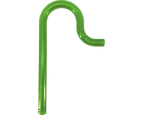 Grüner Siphon mit U-Form