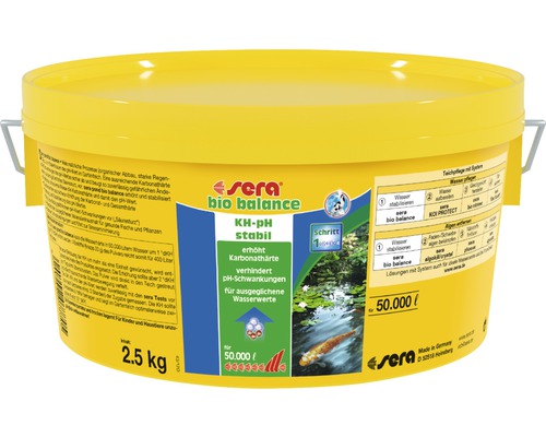 Préparateur d’eau sera pond bio balance KH-pH Stabil 2,5 kg