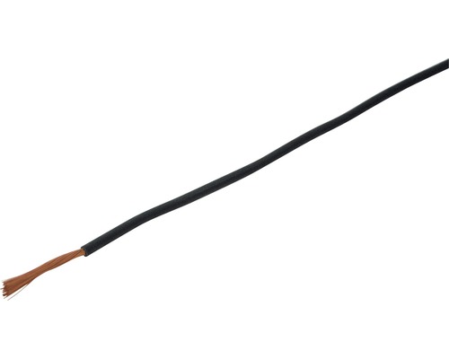 Einzeladerleitung mit Kupferlitze und Isolation