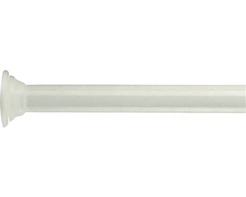 Duschvorhangstange Kleine Wolke weiß 75-125 cm Ø 25 mm Kunststoffdübel