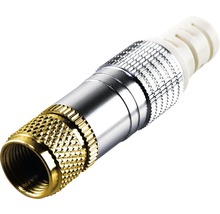 Koaxialstecker für Kabelverbindungen