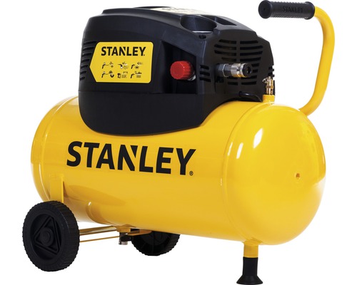 Compresseur Stanley jaune avec roues pour une utilisation mobile
