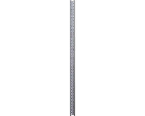 Profilé d’angle pour système de vissage Vario Schulte 3,5x100x3,5 cm, gris