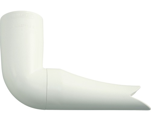 Gargouille Marley plastique blanc de signalisation RAL 9016 DN 53 mm