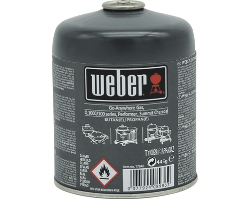 Cartouche de gaz Weber Go-Anywhere 445 g
