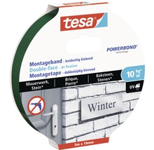Tesa Montageband für Mauerwerk und Stein, 5 Meter mal 19 Millimeter