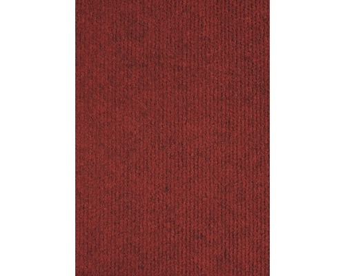 Moquette Rips Messina rouge foncé largeur 400 cm (marchandise au mètre)