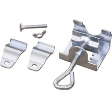 Kit de fixation de tuyau avec vis, écrou papillon et colliers de serrage
