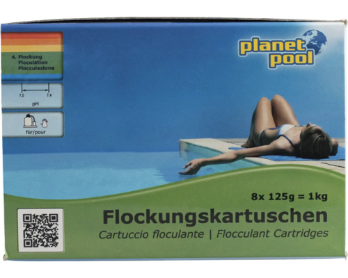 Cartouches floculantes tablettes, 1 kg Cartouches floculantes tablettes, 1 kg