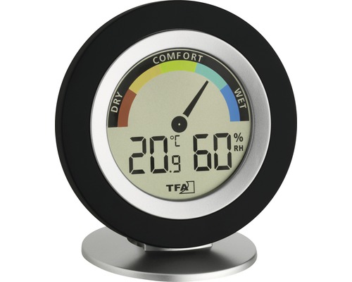 Thermo-hygromètre numérique TFA COSY à pile Thermo-hygromètre numérique TFA COSY à pile