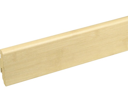 SKANDOR Sockelleiste Bamboo FOBA015 FU60L 19 x 58 x 2400 mm