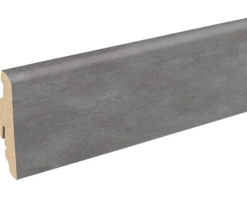 Plinthe SKANDOR Pierre anthracite FOFA714 FU060L 19 x 58 x 2400 mm Plinthe en bois