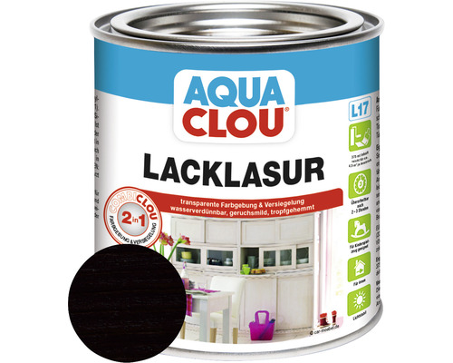Lasure laque Clou Combi Aqua L17 acajou 375 ml