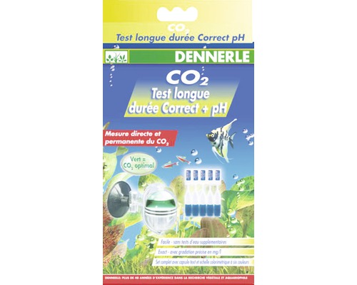 Dennerle CO2 Test longue durée Correct pH Pack pour aquariums