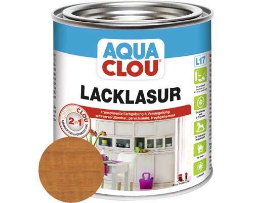 Lasure laque Clou Combi Aqua L17 blond pin 375 ml
