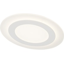 Plafonnier LED à intensité lumineuse variable 28 W 2800 lm 3000 K blanc chaud Ø 350 mm Karia blanc-thumb-2