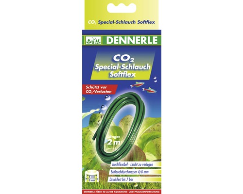 Tuyau spécial CO2 Dennerle Profi-Line CO2 softflex 2 m