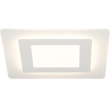 Plafonnier LED Xenos blanc à intensité lumineuse variable 1 ampoule avec ampoule 3000 lm 3000 K blanc chaud 350x350 mm-thumb-0