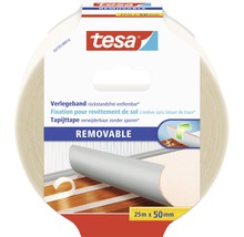 tesa bande de collage double face amovible sans résidus 25 m x 50 mm