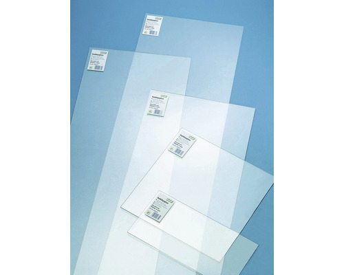 Plaque en verre acrylique pour système de balustrade Pertura transparent  2000x673x8 mm (69) - HORNBACH Luxembourg