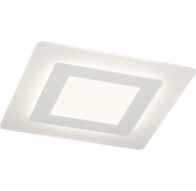 Plafonnier LED Xenos blanc à intensité lumineuse variable 1 ampoule avec ampoule 3000 lm 3000 K blanc chaud 350x350 mm-thumb-1