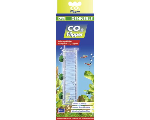 Appareil d’alimentation en CO2 Dennerle Profi-Line CO2 Flipper Dennerle CO2 Flipper pour un apport efficace de CO2 dans l''aquarium
