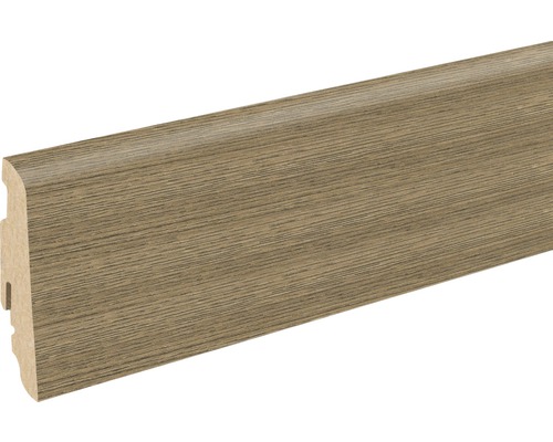 SKANDOR Sockelleiste Jacksonville Eiche FU060L 19 x 58 x 2400 mm Sockelleiste aus Holz mit Maserung